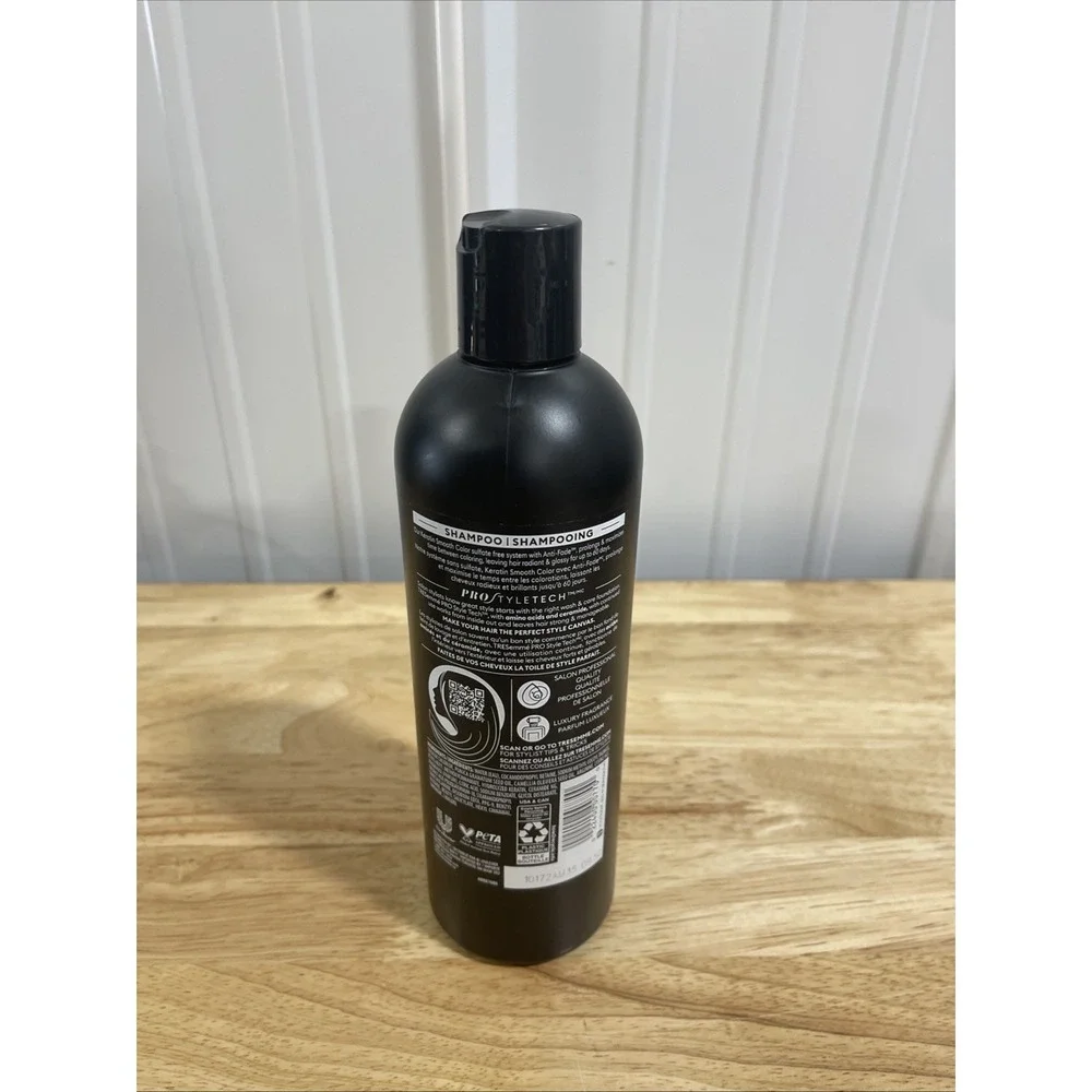3 Bottles Tresemme Professionals Keratin Smooth Color Anti‎ Fade Shampoo